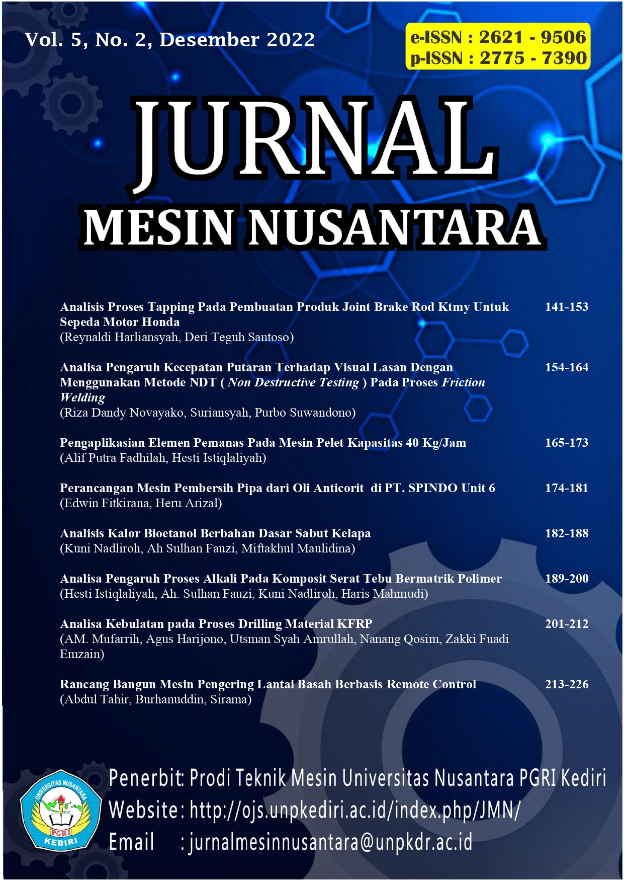 #Jurnal Mesin Nusantara #JMN #Jurnal Menus