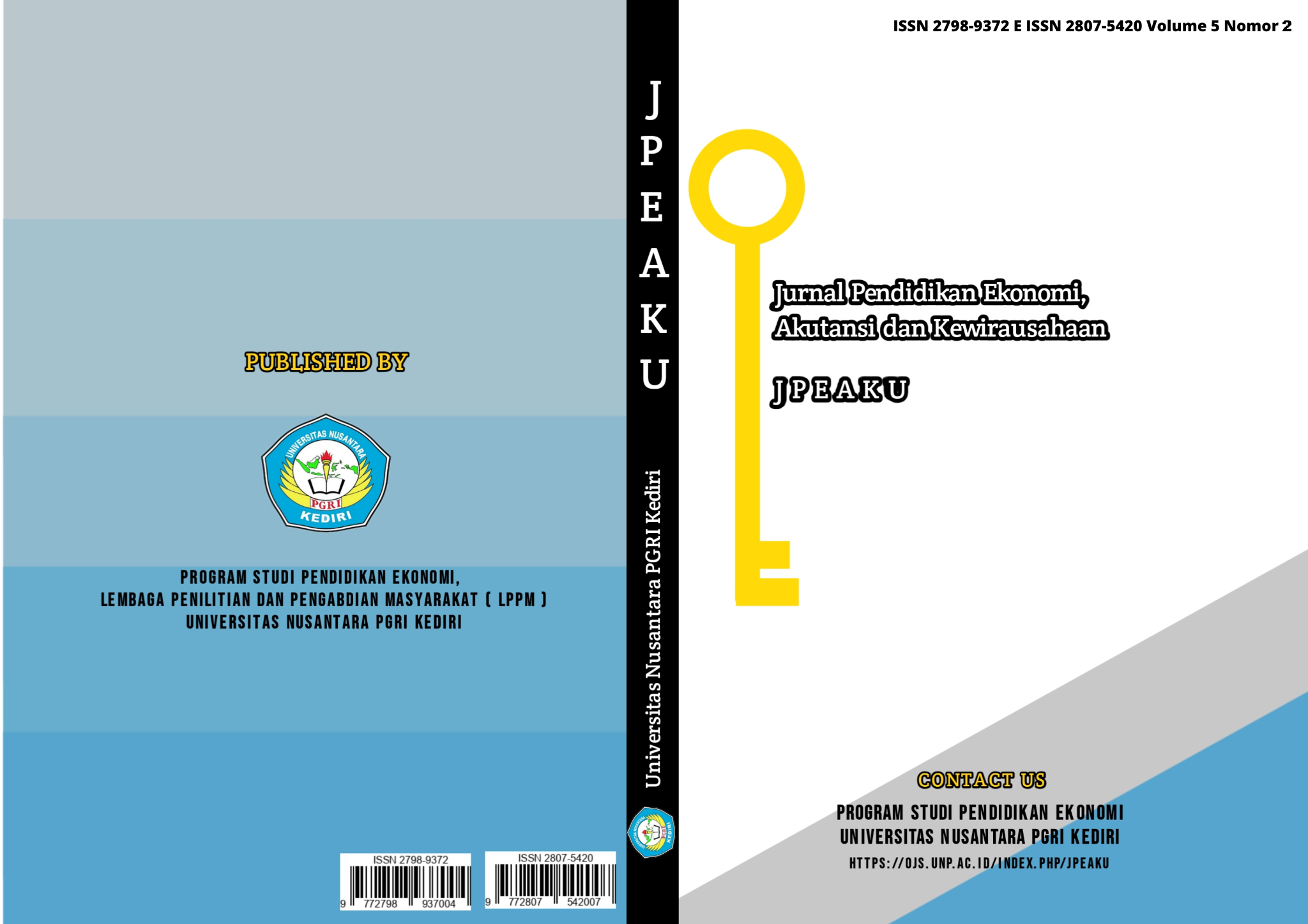 					View Vol. 5 No. 2 (2025): JPEAKU (Jurnal Pendidikan Ekonomi Akuntansi Kewirausahaan)
				